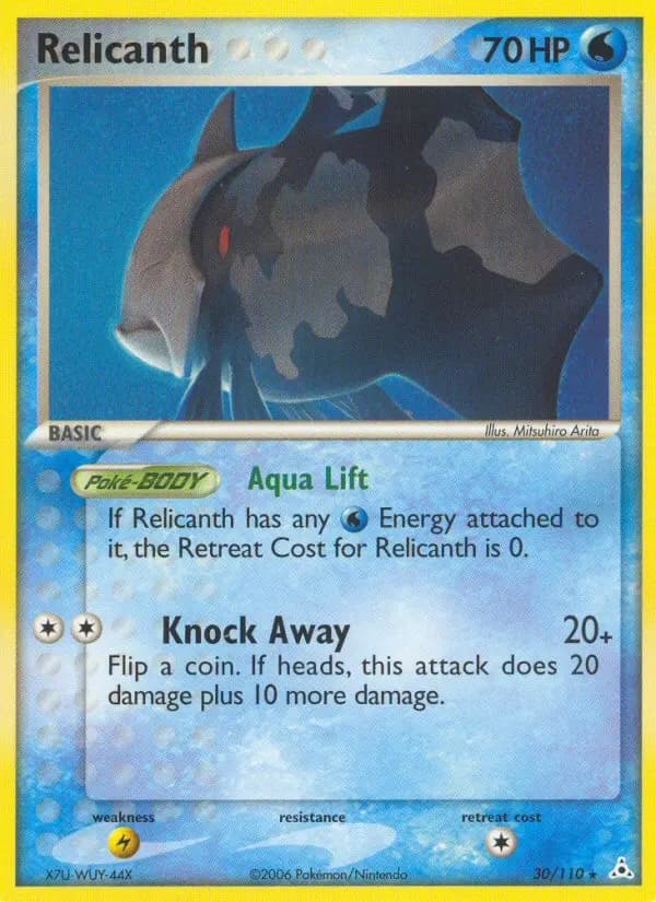 Relicanth — Holon Phantoms card #30