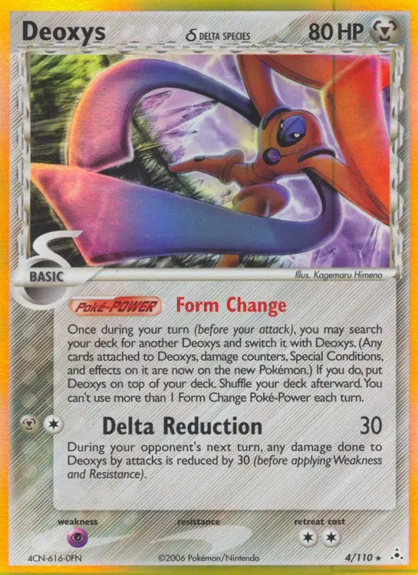 Deoxys δ — Holon Phantoms card #4