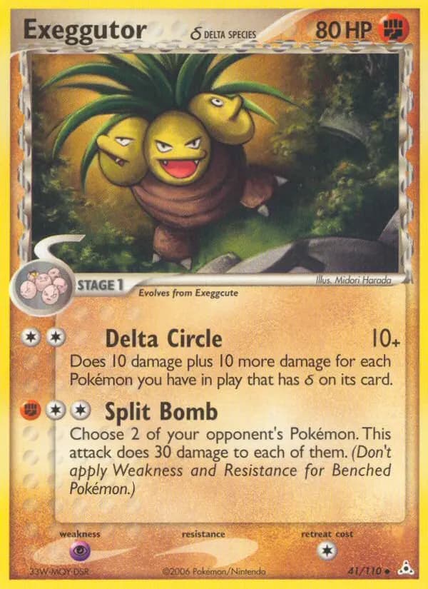Exeggutor δ — Holon Phantoms card #41