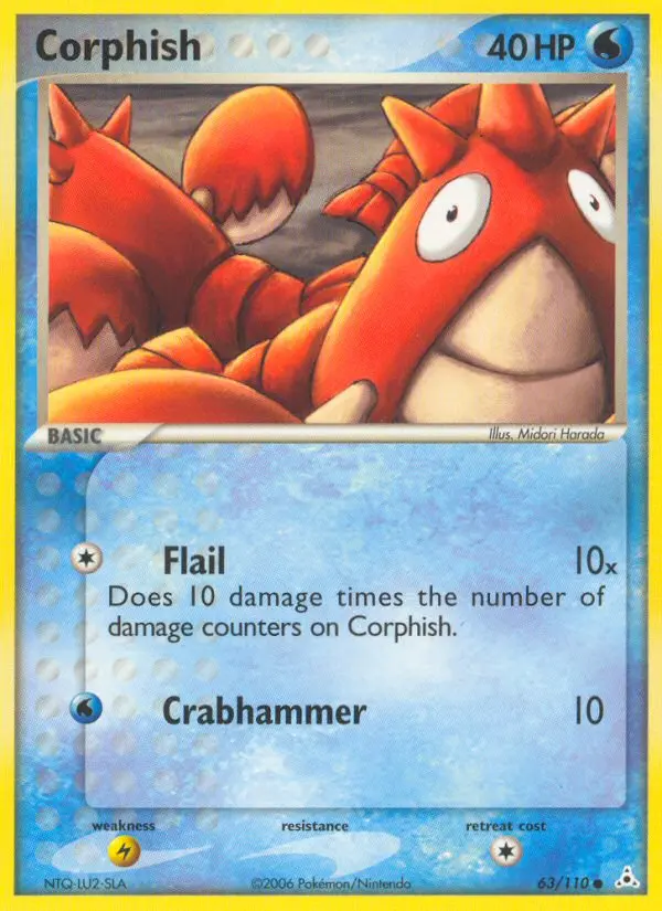 Corphish — Holon Phantoms card #63