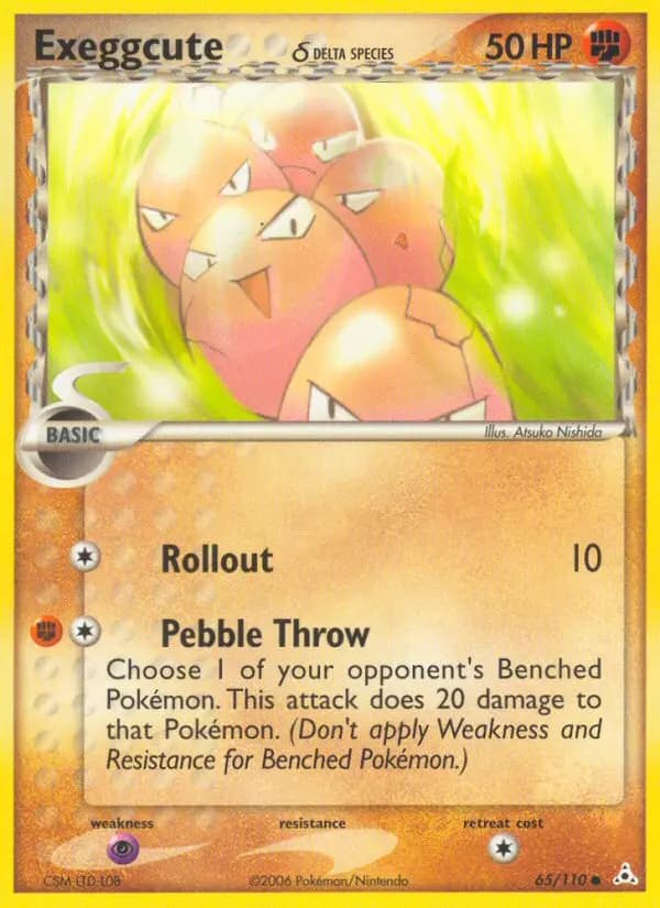 Exeggcute δ — Holon Phantoms card #65