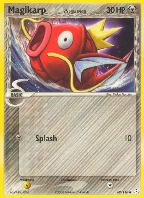 Magikarp δ — Holon Phantoms card #69