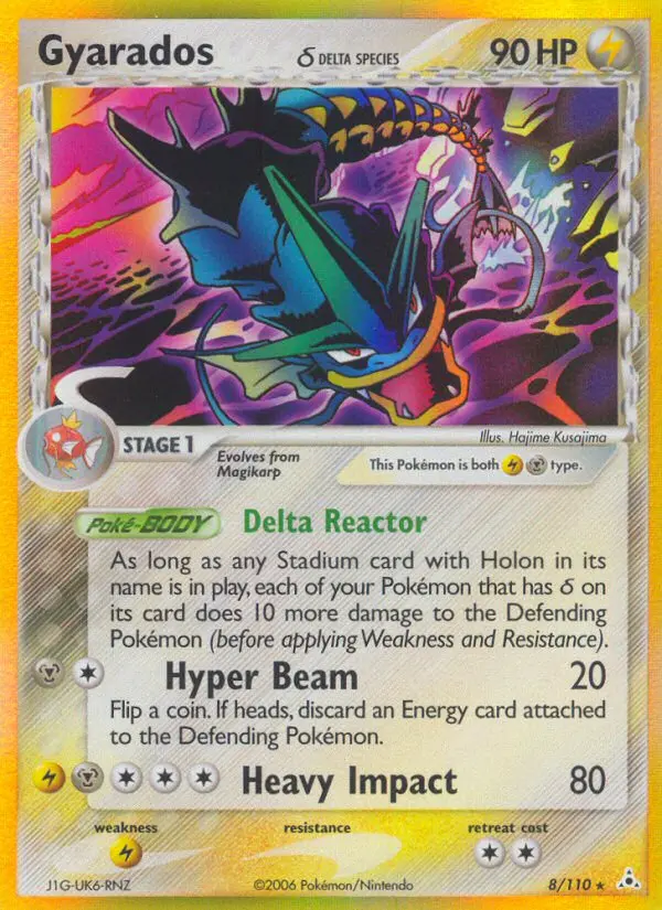 Gyarados δ — Holon Phantoms card #8