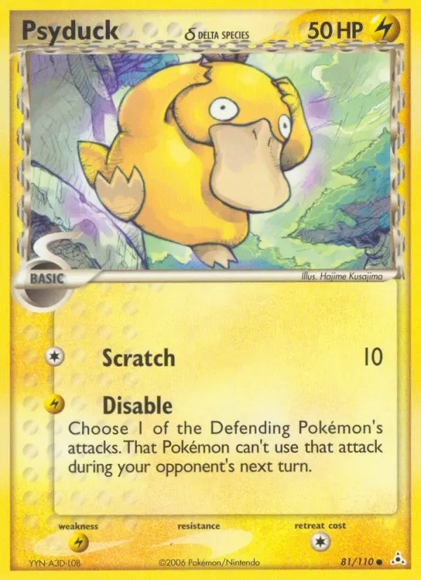 Psyduck δ — Holon Phantoms card #81