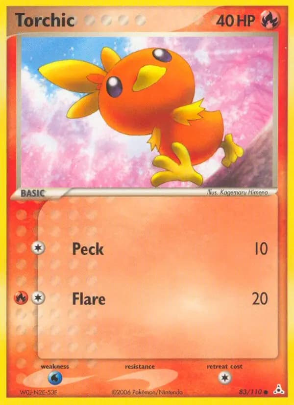 Torchic — Holon Phantoms card #83