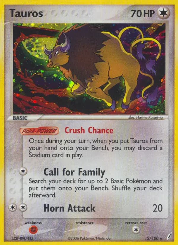 Tauros — Crystal Guardians card #12