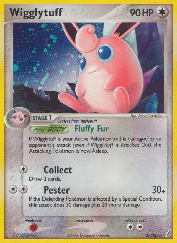 Wigglytuff — Crystal Guardians card #13