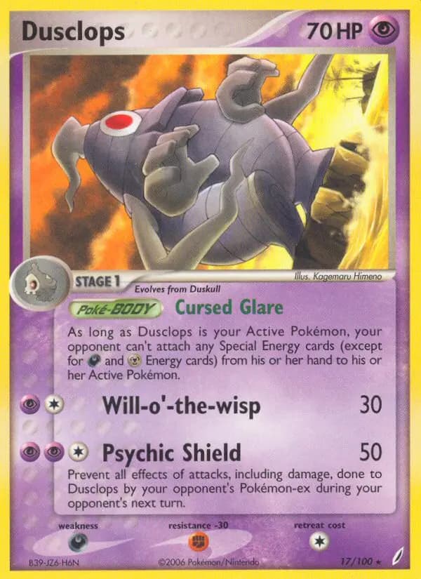 Dusclops — Crystal Guardians card #17