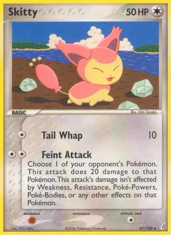 Skitty — Crystal Guardians card #41