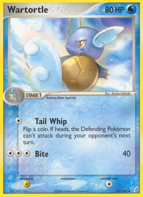 Wartortle — Crystal Guardians card #43