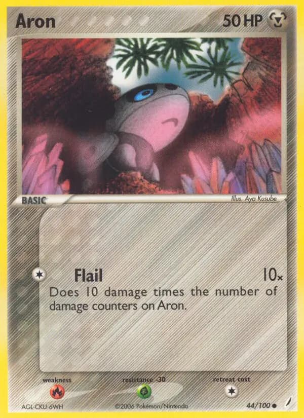 Aron — Crystal Guardians card #44