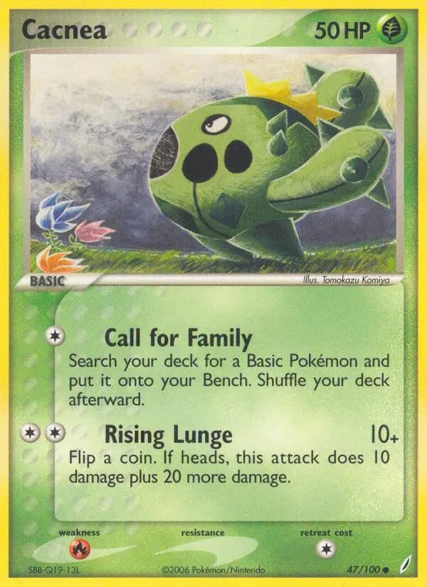 Cacnea — Crystal Guardians card #47