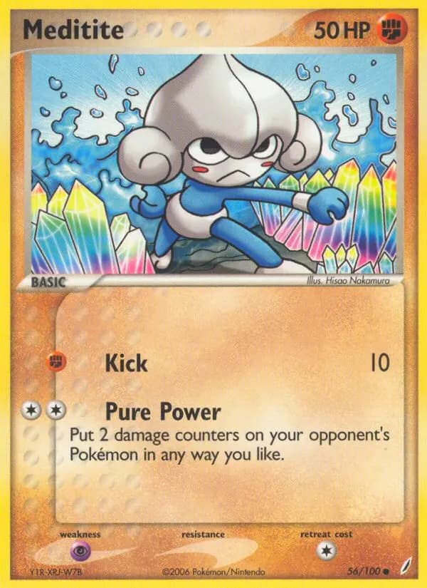 Meditite — Crystal Guardians card #56