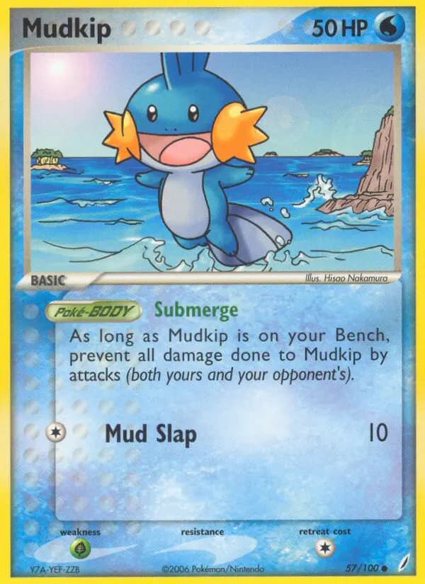 Mudkip — Crystal Guardians card #57