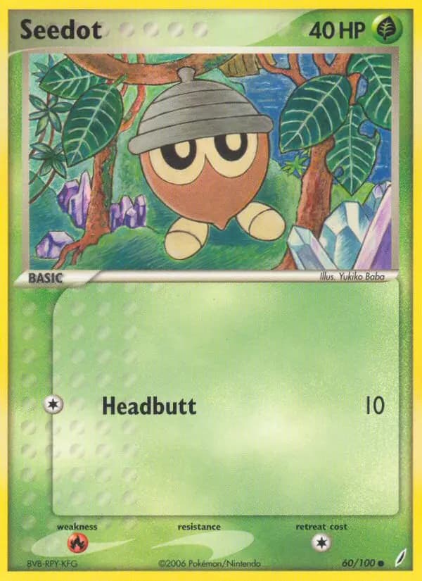 Seedot — Crystal Guardians card #60