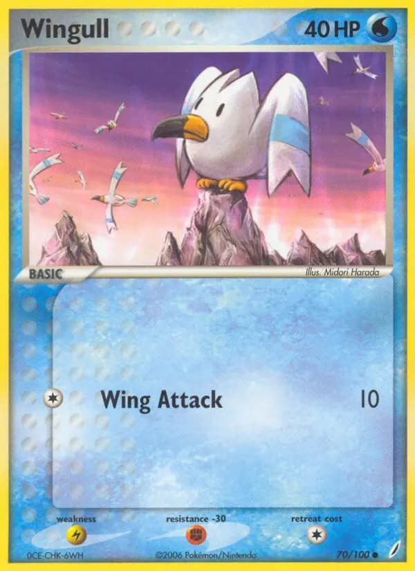 Wingull — Crystal Guardians card #70