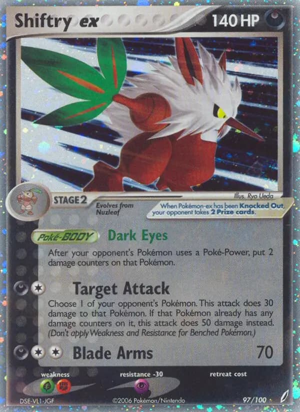 Shiftry ex — Crystal Guardians card #97