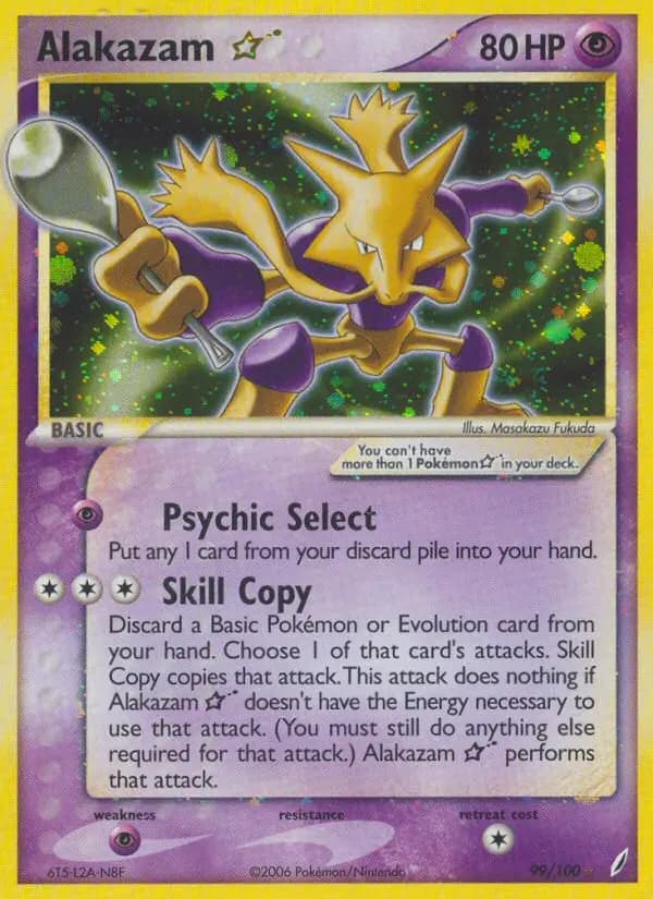 Alakazam Star — Crystal Guardians card #99