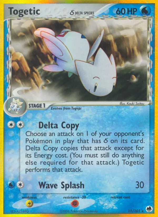Togetic δ — Dragon Frontiers card #11