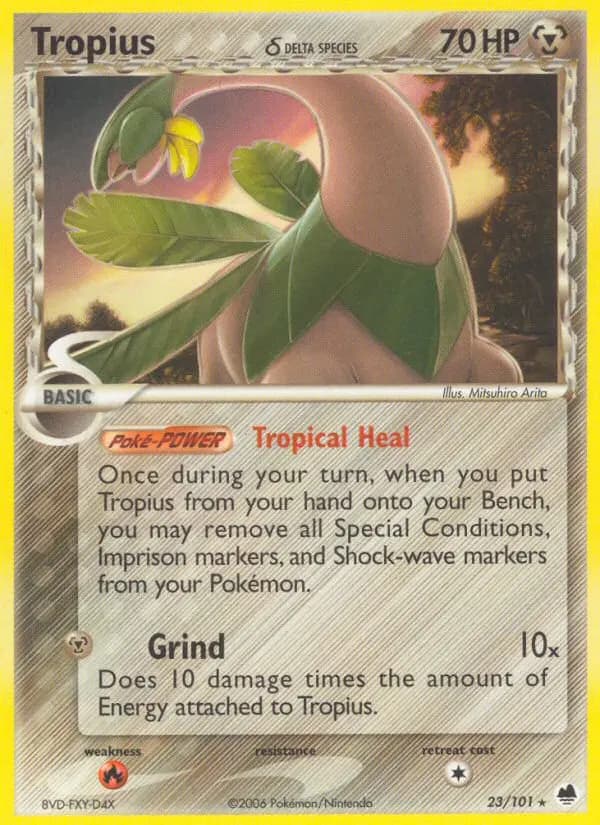 Tropius δ — Dragon Frontiers card #23
