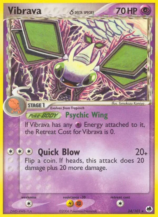 Vibrava δ — Dragon Frontiers card #24