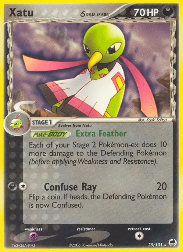 Xatu δ — Dragon Frontiers card #25