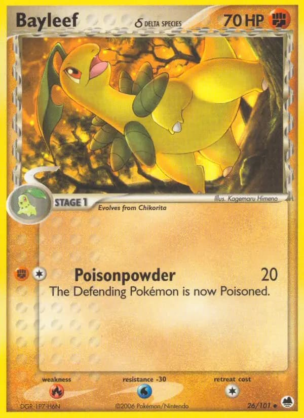 Bayleef δ — Dragon Frontiers card #26