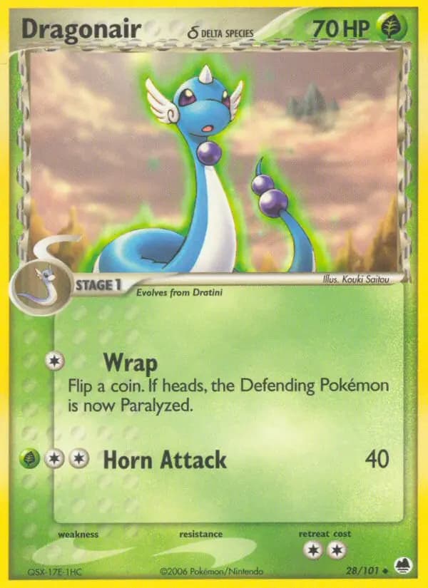 Dragonair δ — Dragon Frontiers card #28