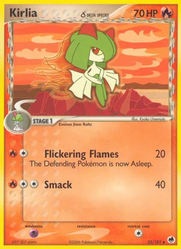 Kirlia δ — Dragon Frontiers card #33