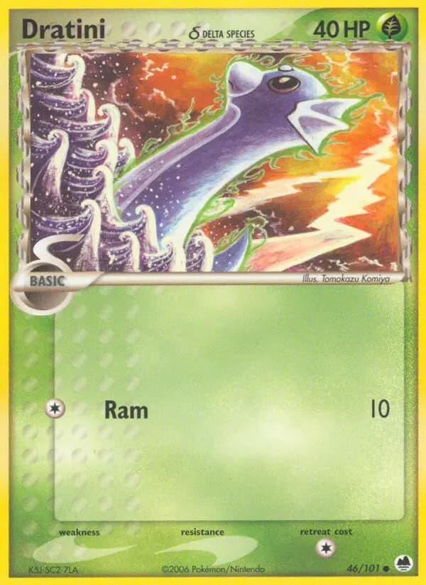 Dratini δ — Dragon Frontiers card #46