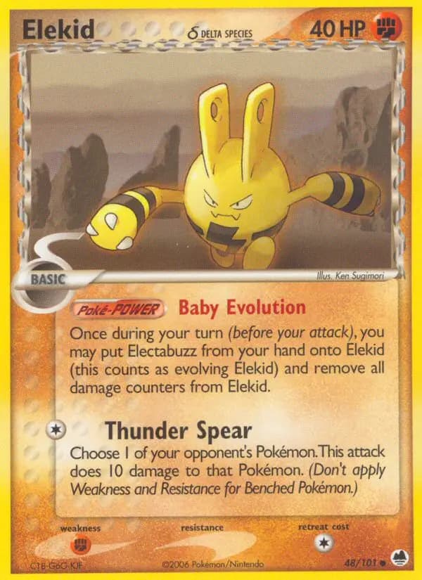 Elekid δ — Dragon Frontiers card #48