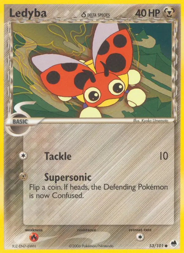 Ledyba δ — Dragon Frontiers card #53