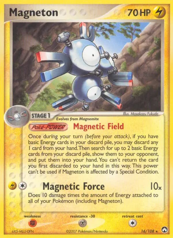 Magneton — Power Keepers card #16