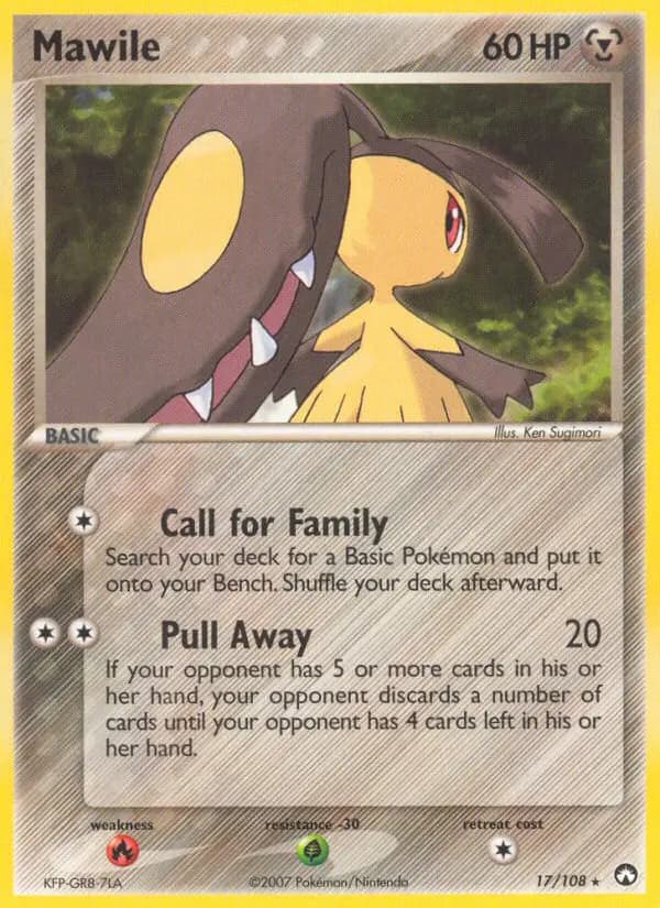 Mawile — Power Keepers card #17