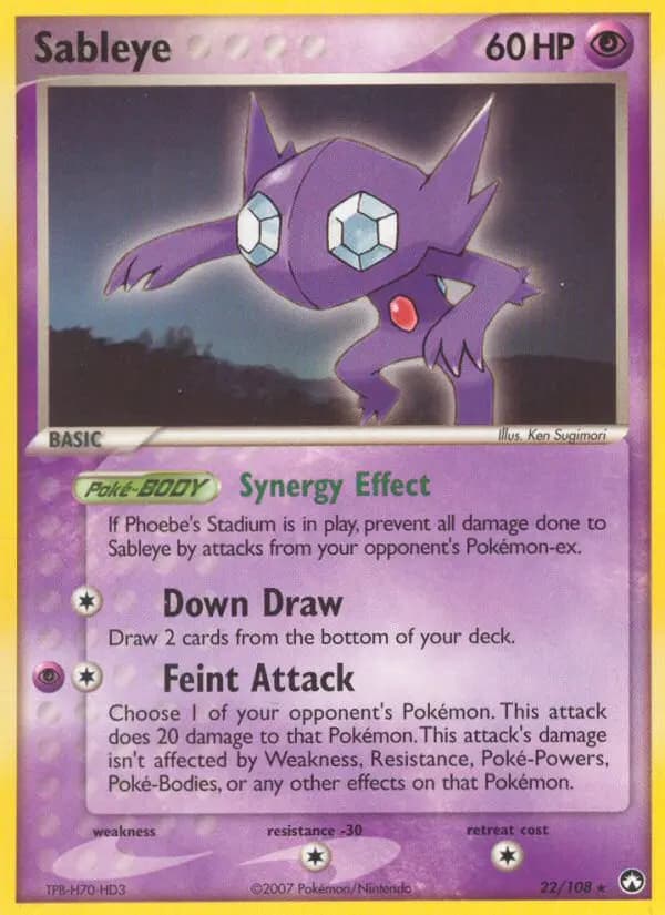Sableye — Power Keepers card #22