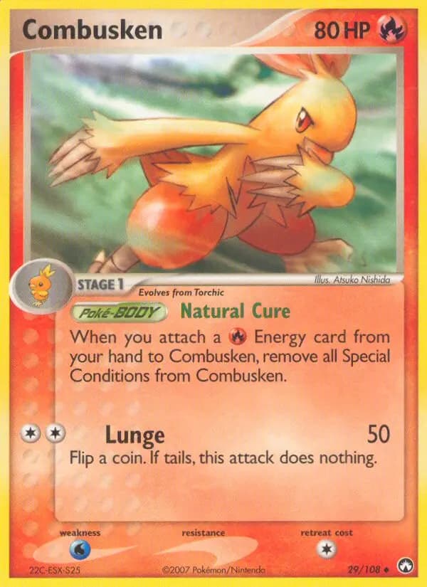 Combusken — Power Keepers card #29