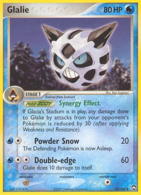 Glalie — Power Keepers card #30