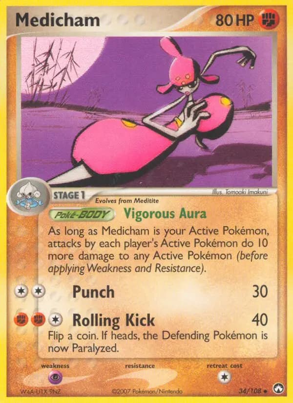 Medicham — Power Keepers card #34