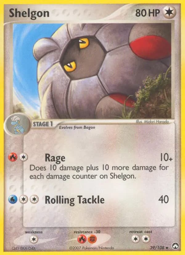 Shelgon — Power Keepers card #39