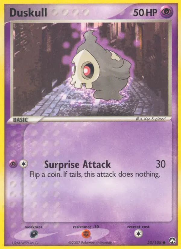 Duskull — Power Keepers card #50