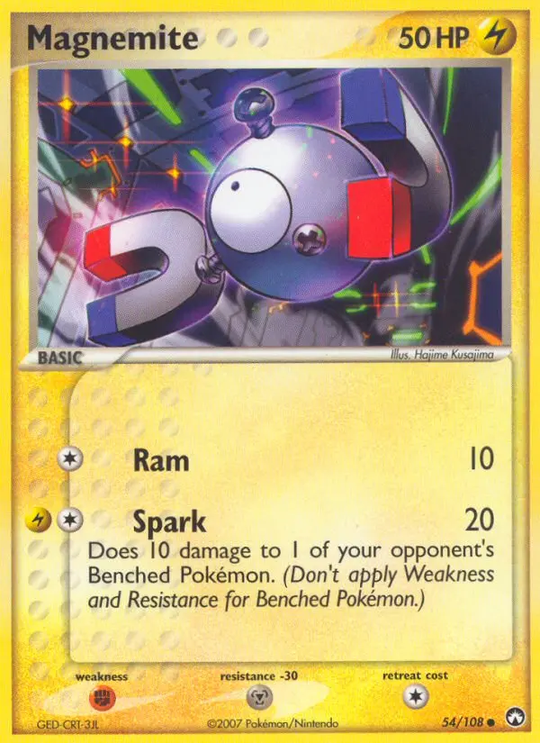 Magnemite — Power Keepers card #54