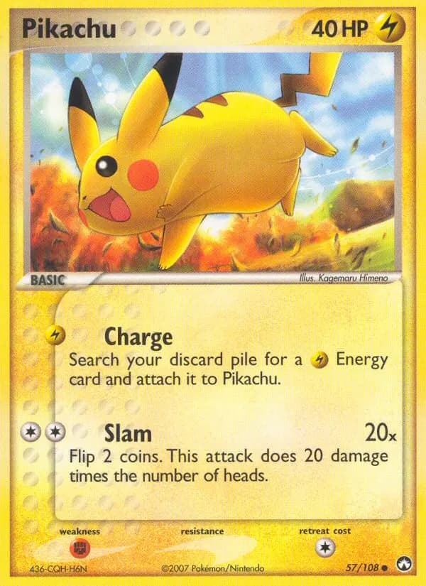 Pikachu — Power Keepers card #57