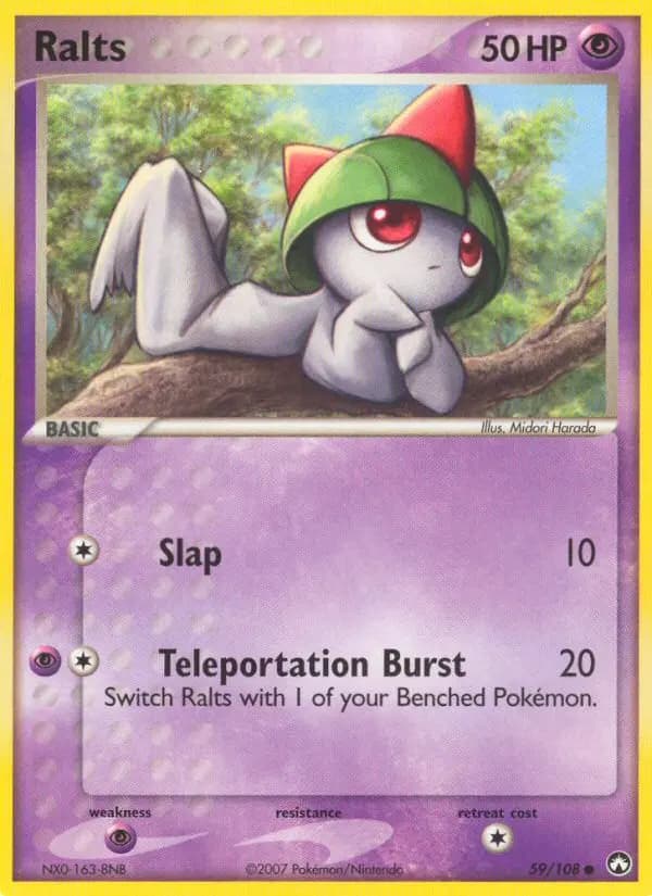 Ralts — Power Keepers card #59
