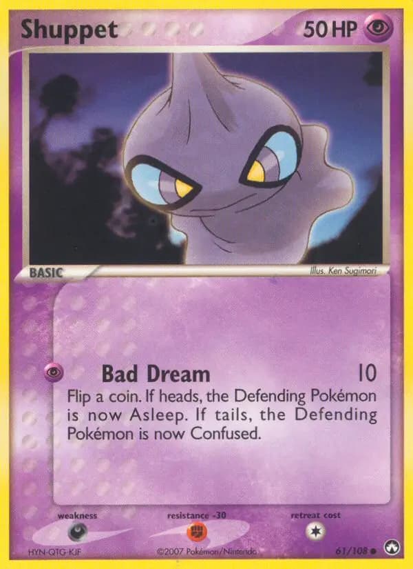Shuppet — Power Keepers card #61