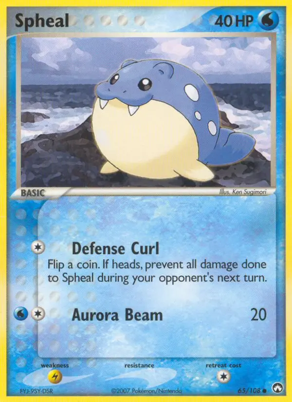 Spheal — Power Keepers card #65