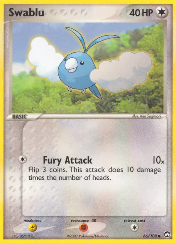 Swablu — Power Keepers card #66