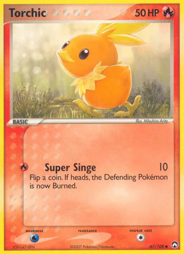 Torchic — Power Keepers card #67