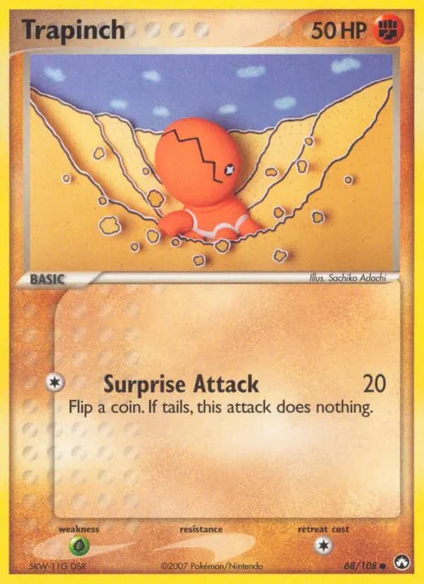 Trapinch — Power Keepers card #68