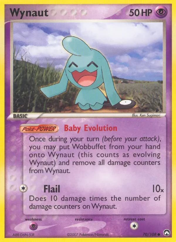 Wynaut — Power Keepers card #70
