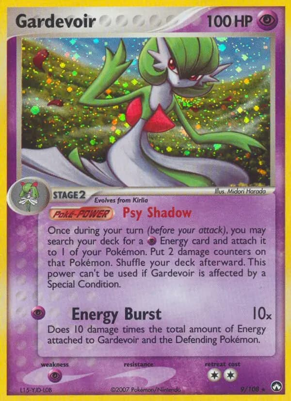 Gardevoir — Power Keepers card #9